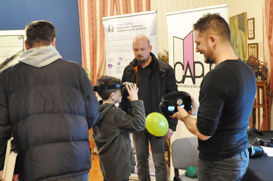 Presentation of the CAPuS project at the 14th Night of Museums in Croatia
