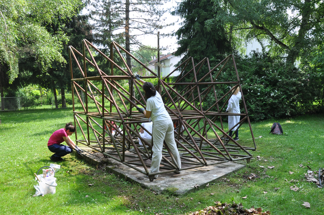 8th Conservation-Restoration Workshop in the Sisak Steelworks Sculpture Park