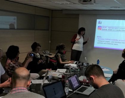 Third meeting of the CAPuS project (Milan, Italy)
