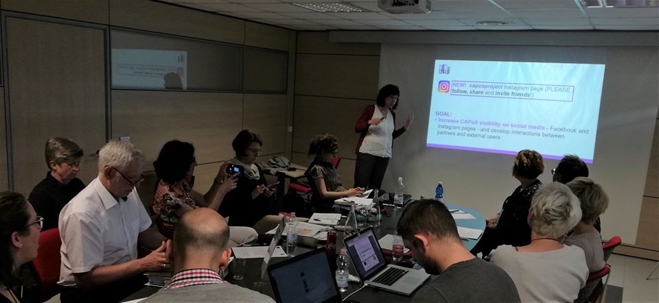 Third meeting of the CAPuS project (Milan, Italy)